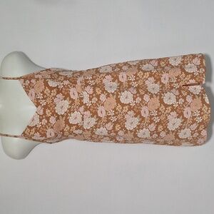 HollisterMini Slip Brown Floral Dress